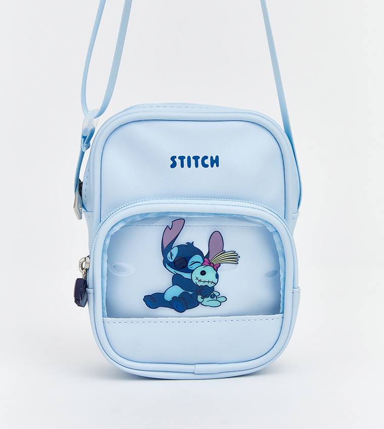 Stitch & Angel Printed Crossbody Bag
