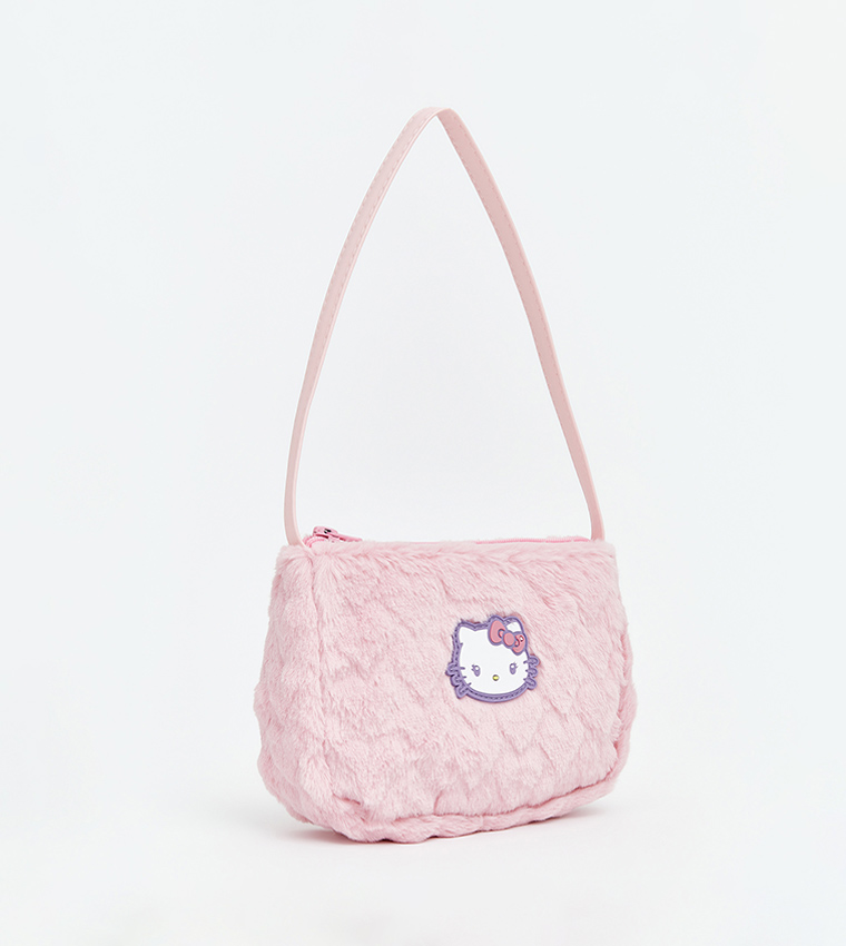 Hello Kitty Embroidered Shoulder Bag