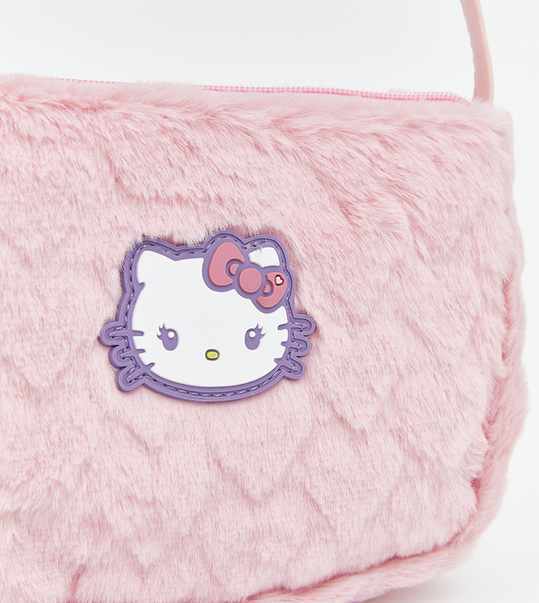 Hello Kitty Embroidered Shoulder Bag