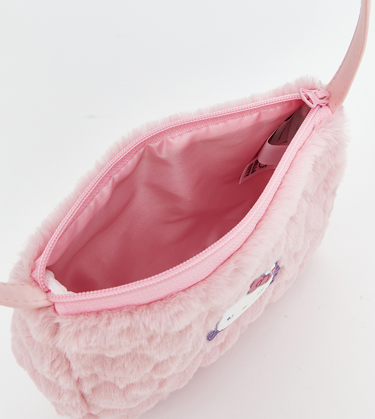 Hello Kitty Embroidered Shoulder Bag