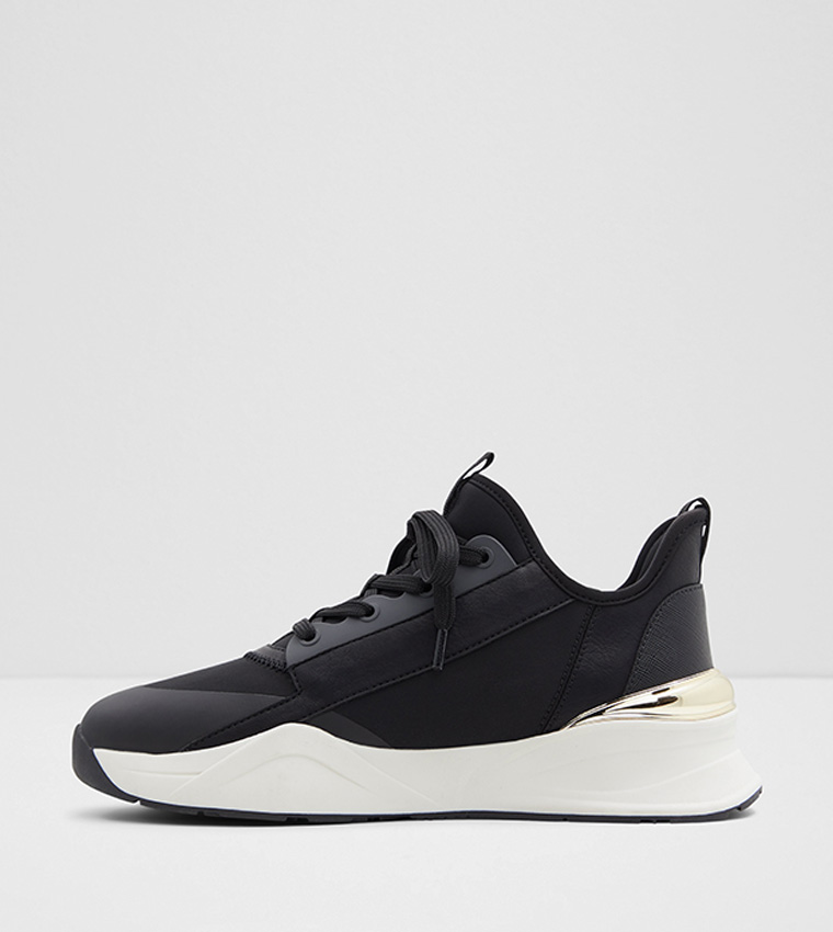 Labedar Lace Up Shoes With Zip Closure-Pillow Walk Collections 