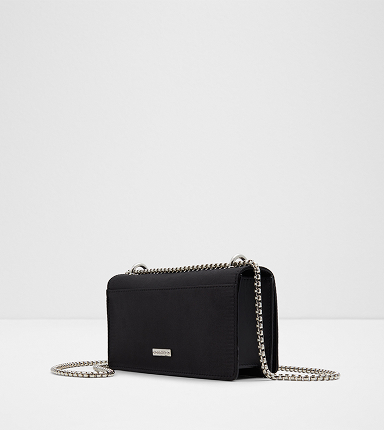 Black and white embellished cross body bag deals