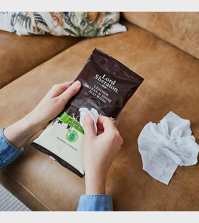 Lord Sheraton 24 Leather Wipes