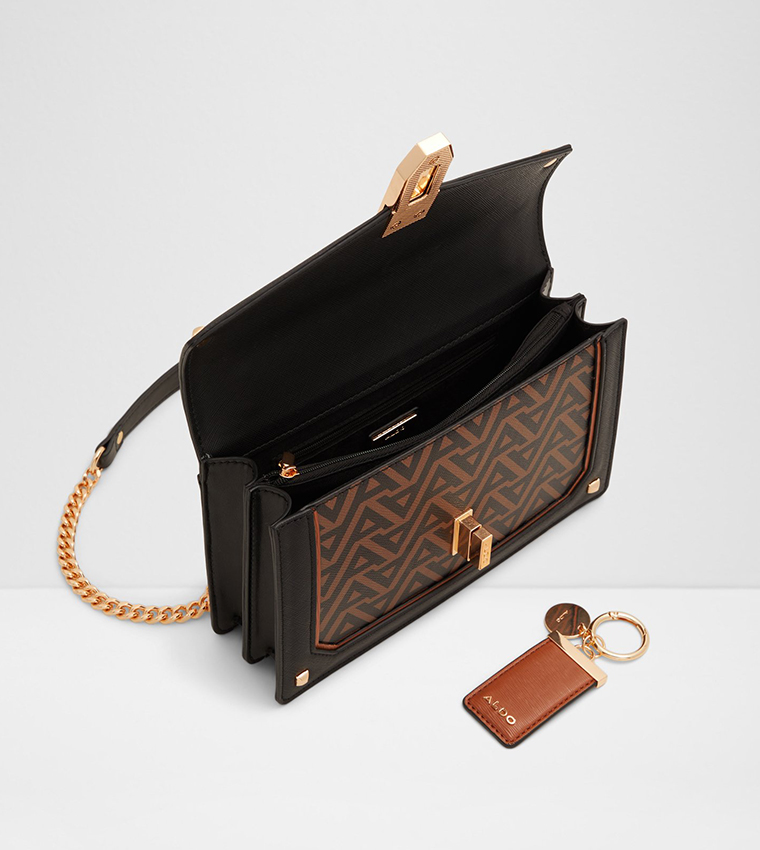 LANASSI Patterned Crossbody Bag