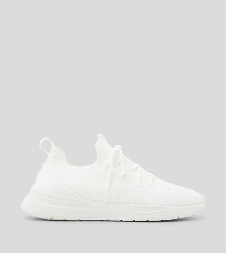 LANCER Knitted Lace Up Sneakers