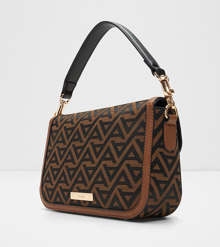 LANDENDERIEL Monogram Patterned Handheld Bag