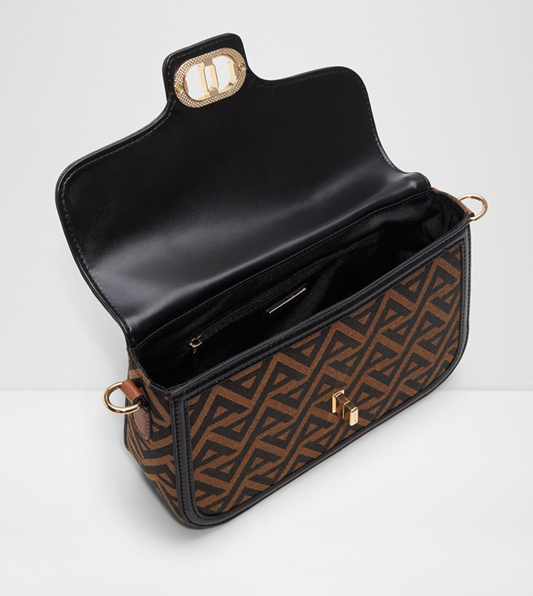 LANDENDERIEL Monogram Patterned Handheld Bag