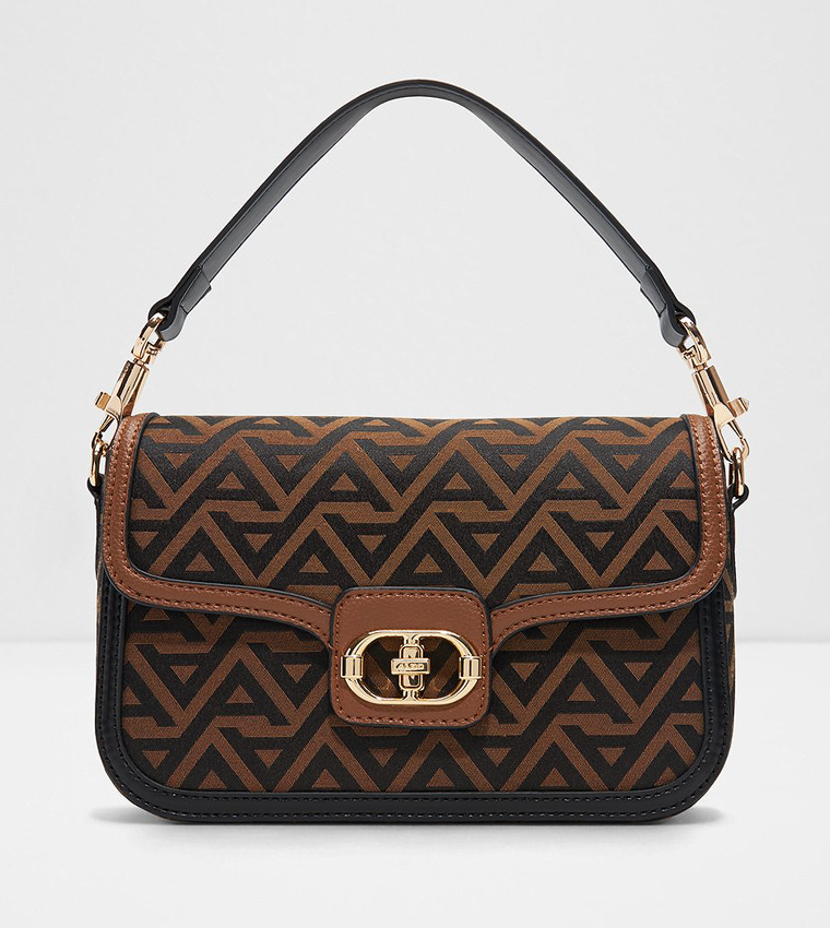 LANDENDERIEL Monogram Patterned Handheld Bag