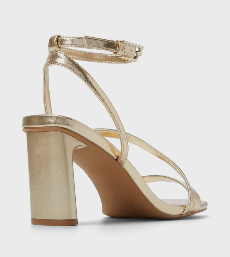 LANEYY Ankle Strap Heel Sandals