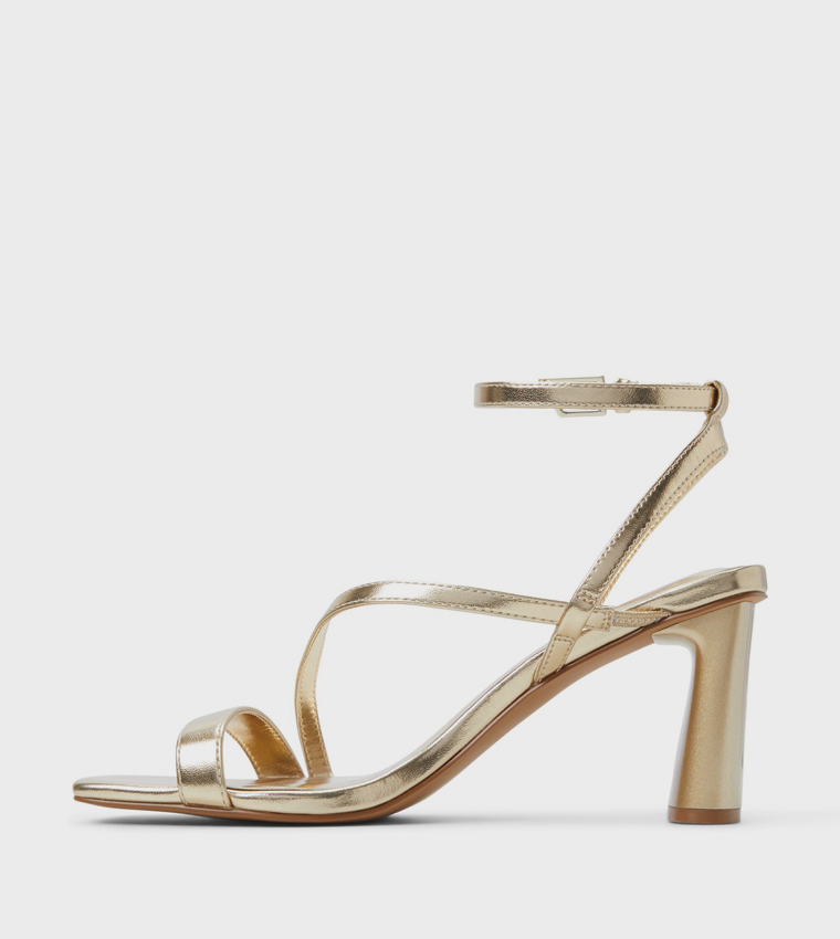 LANEYY Ankle Strap Heel Sandals