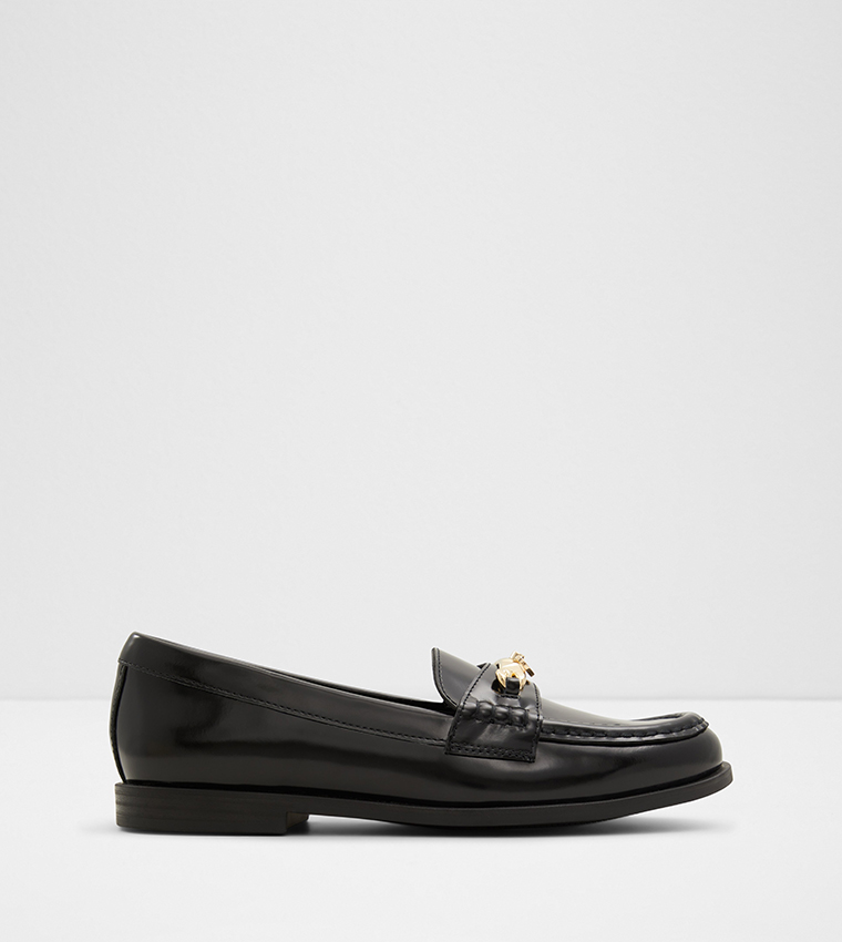 LAUREA Metal Accent Loafers