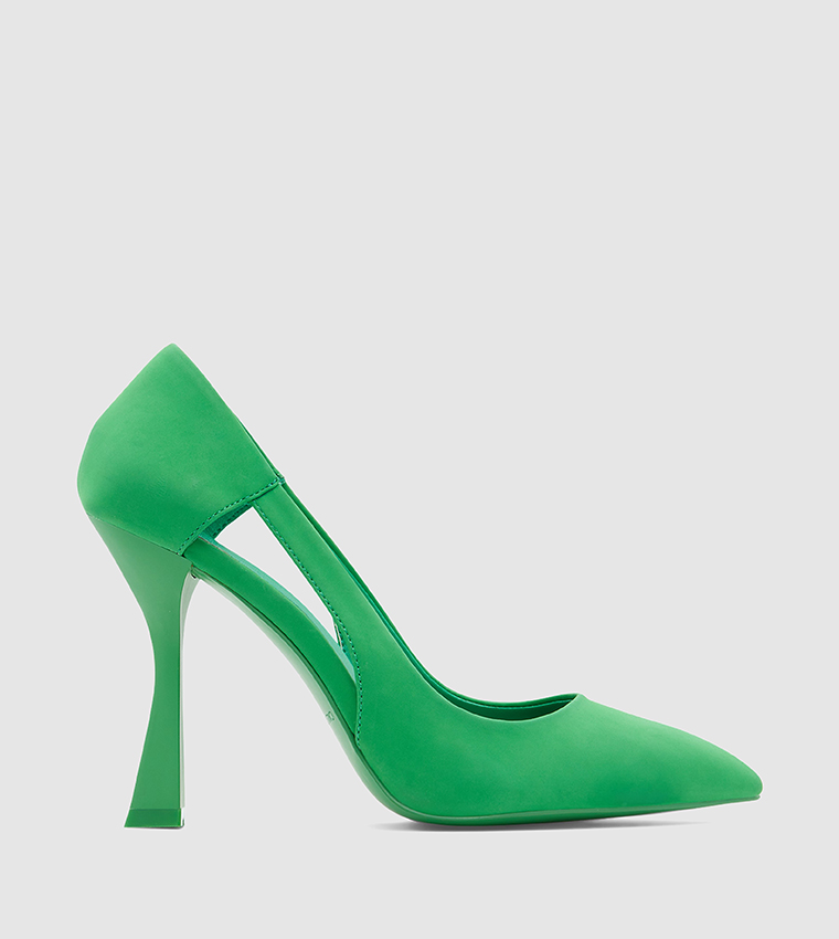 Balenciaga green sale heels