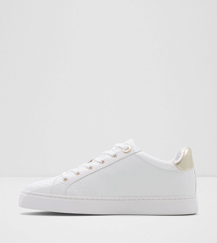Buy Aldo Lavie Textured Lace Up Casual Shoes Pillow Walk Collections In White 6thStreet Saudi Arabia