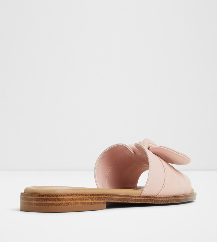 LAVINIA Bow Detail Flat Sandals