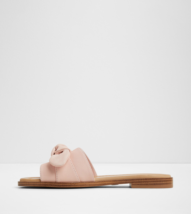 LAVINIA Bow Detail Flat Sandals