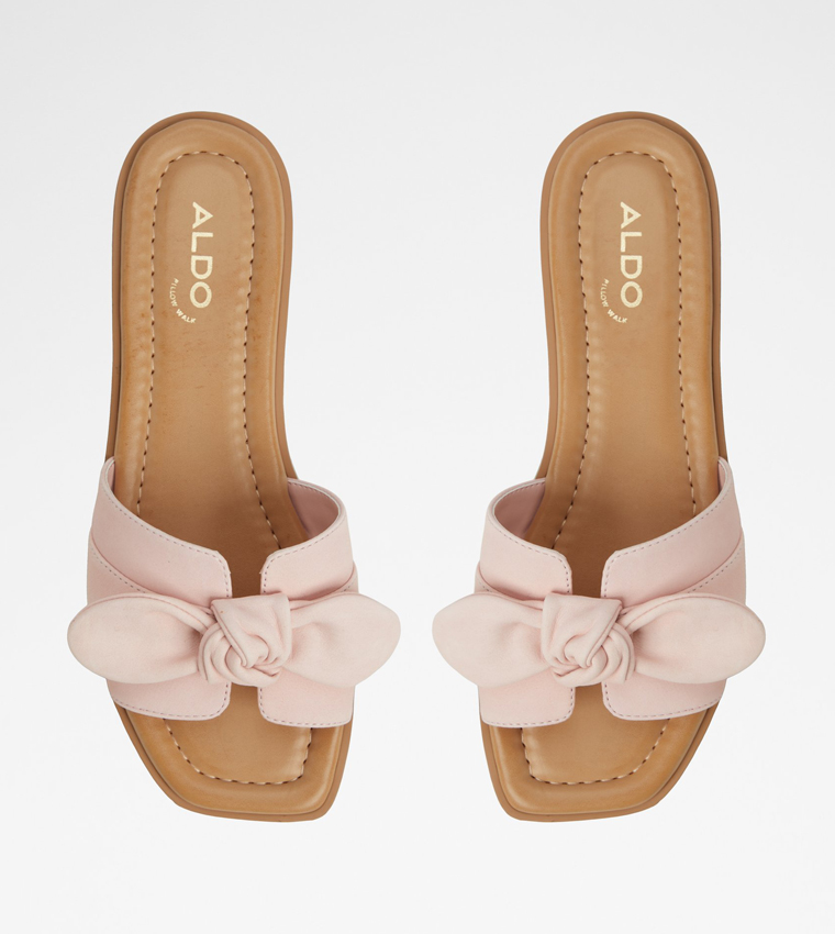 LAVINIA Bow Detail Flat Sandals