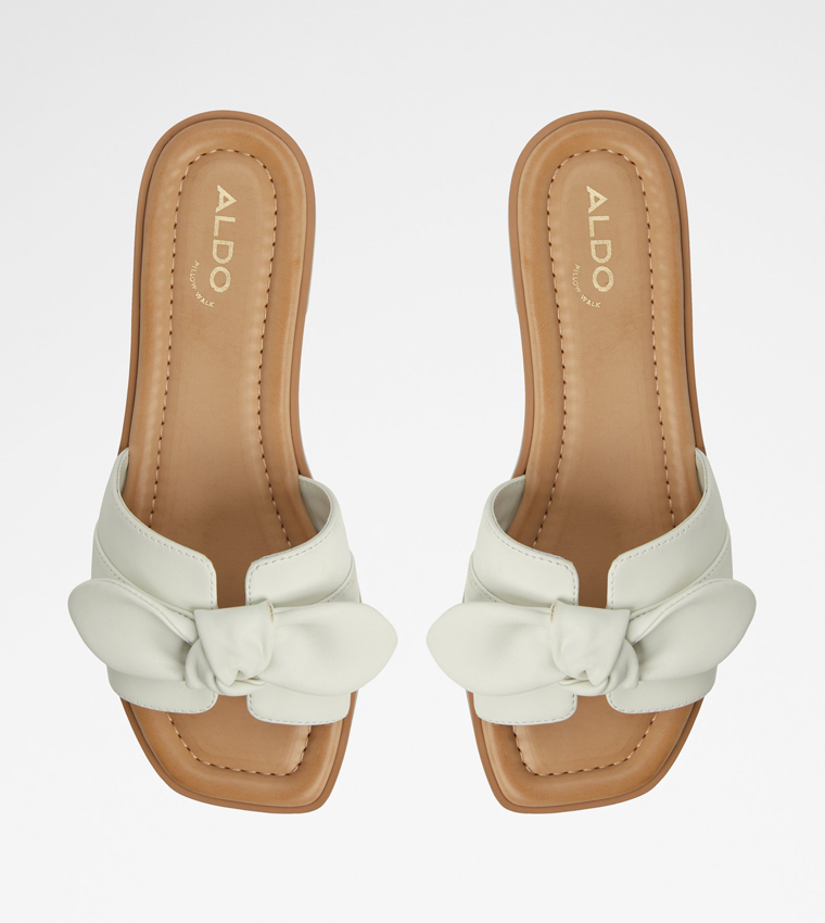 LAVINIA Bow Detail Flat Sandals