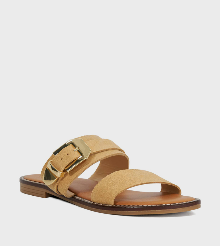 LAWE Open Toe Flat Sandals