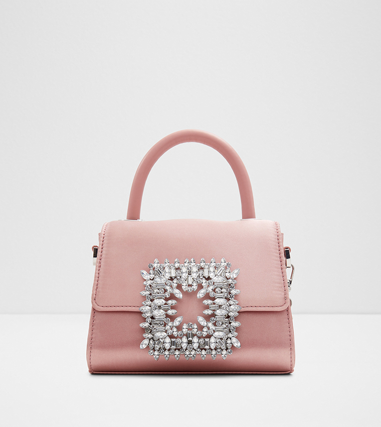 Buy Aldo LAZURDA Embellished Mini Bag In Pink 6thStreet Oman