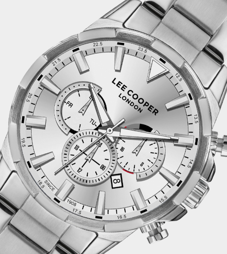 Stainless Steel Chronograph Watch