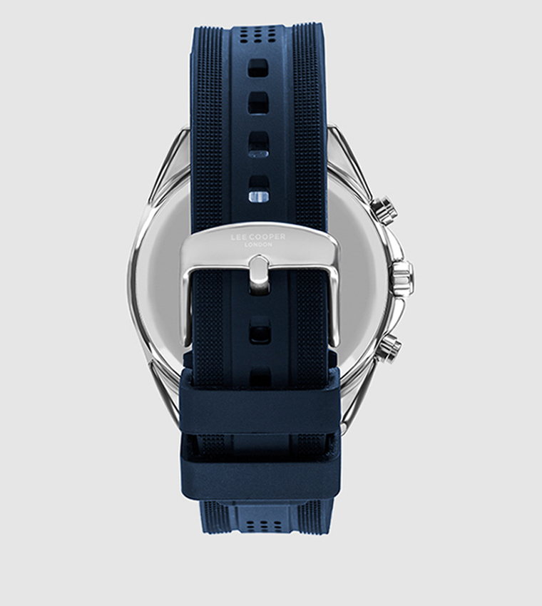 Multi-Functional Dark Blue Dial Analog Watch