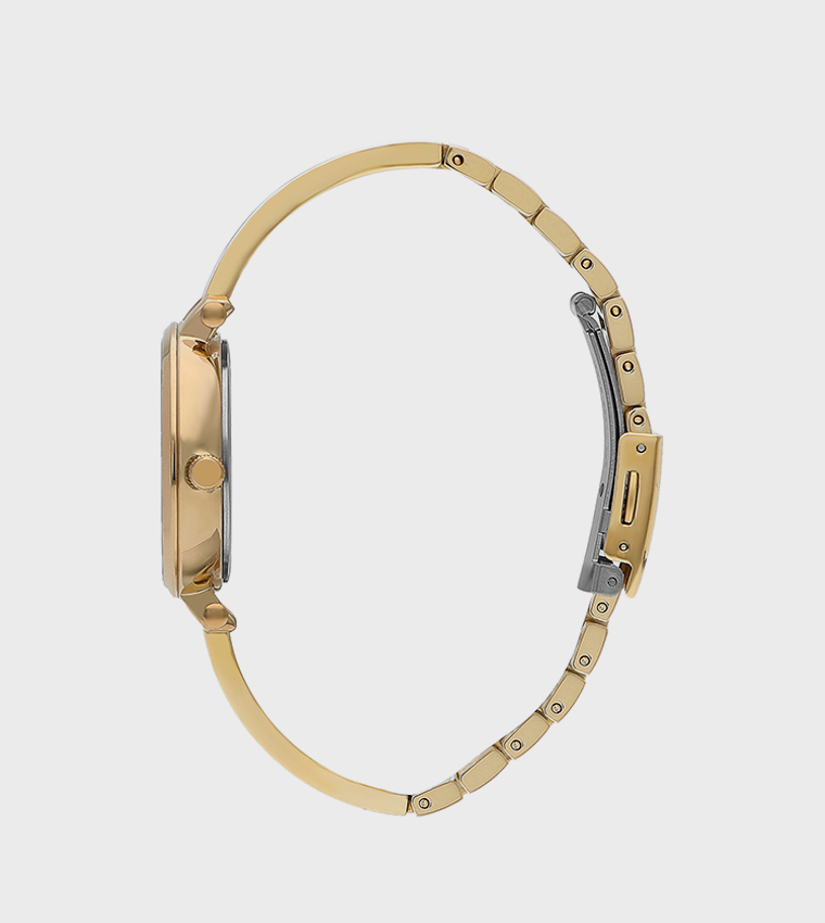 White Dial Analog Watch