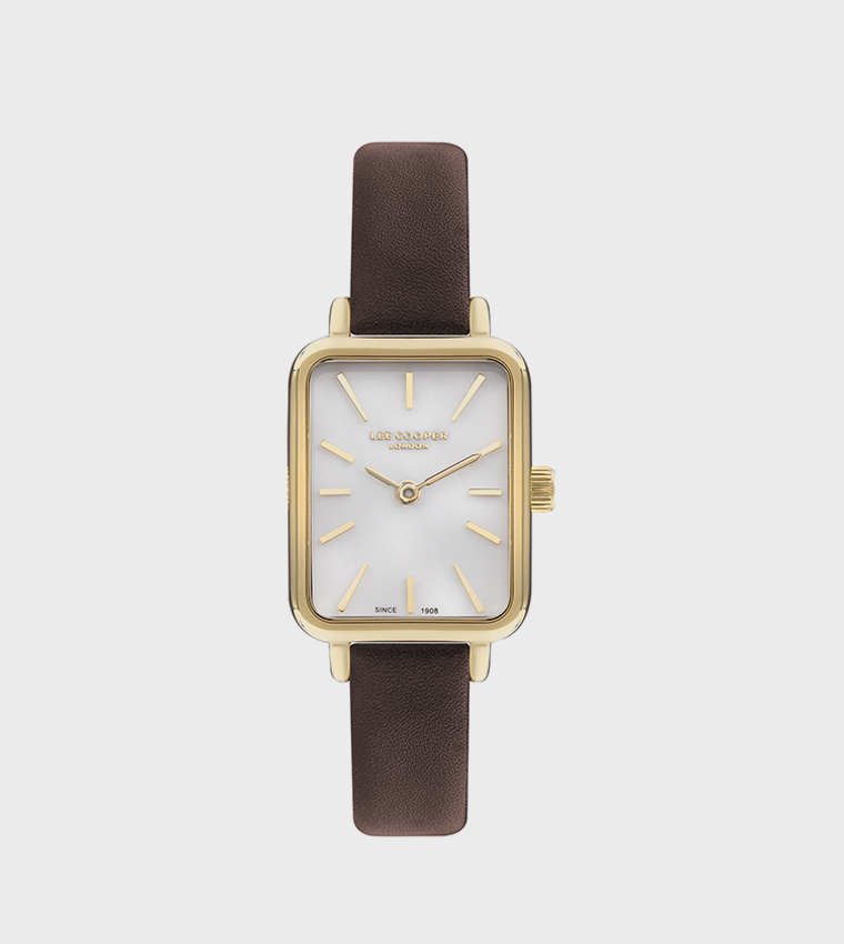 MOP Dial Analog Watch