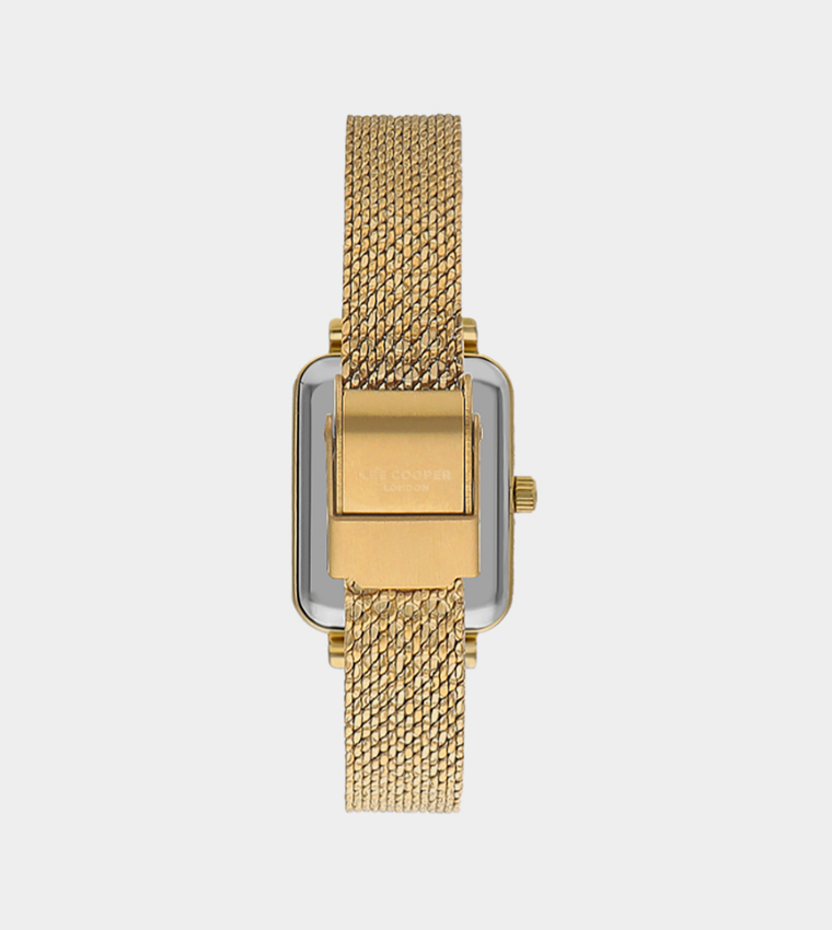 Mesh Strap MOP Dial Analog Watch