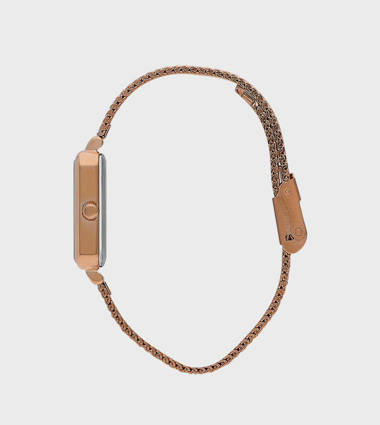 MOP Dial Analog Watch