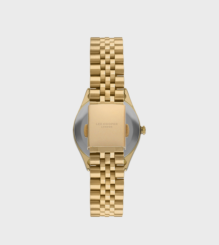 MOP Dial Analog Watch