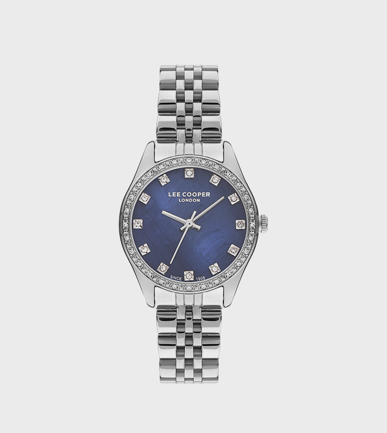 MOP Dial Analog Watch