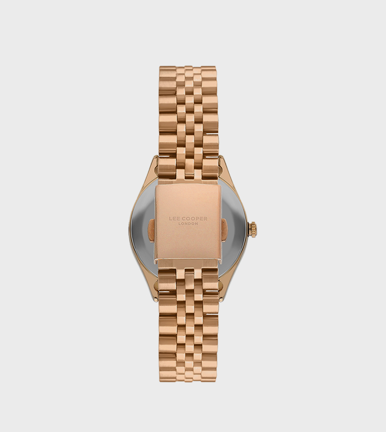MOP Dial Analog Watch