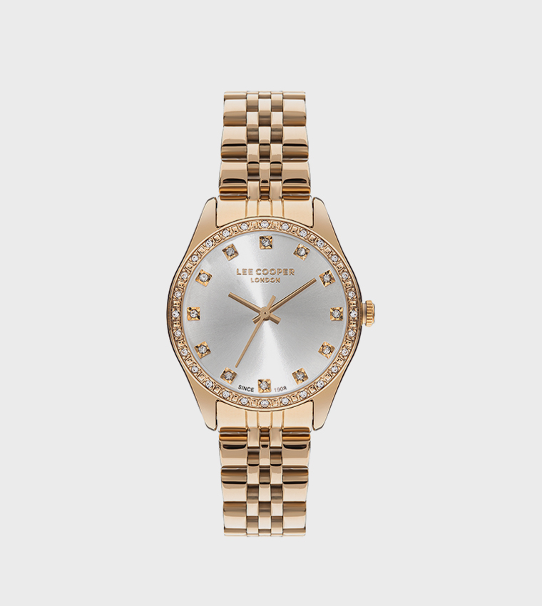 MOP Dial Analog Watch