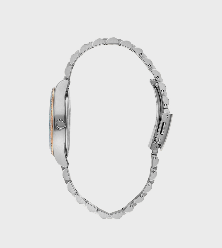 MOP Dial Analog Watch