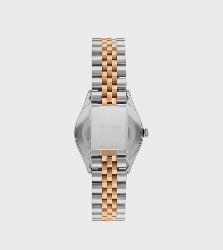 MOP Dial Analog Watch