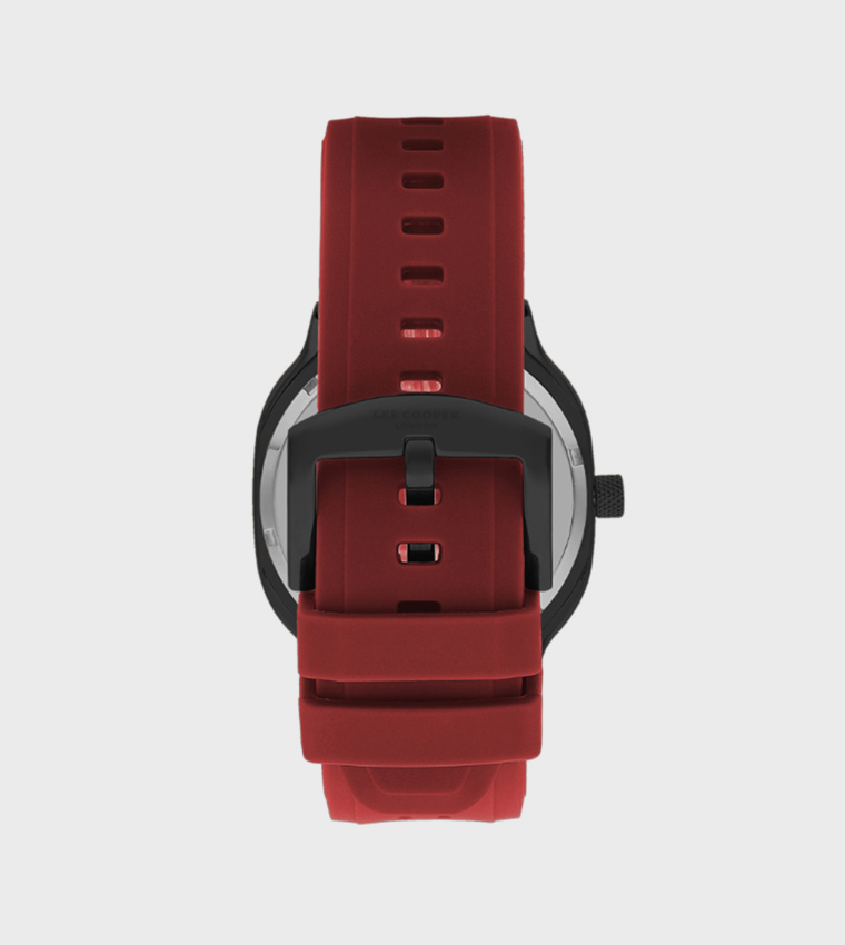 Silicon Strap Chronograph Watch