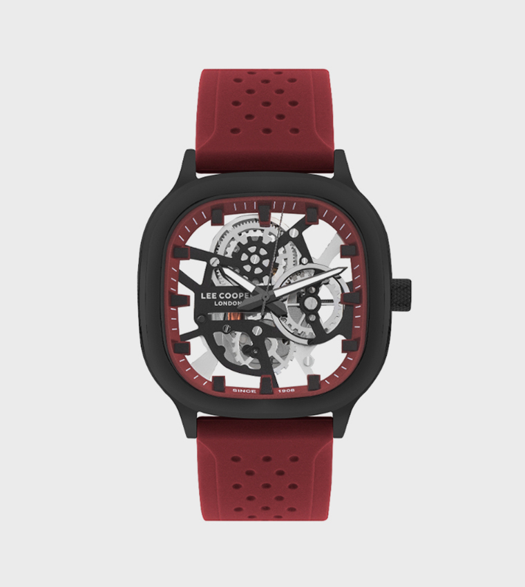 Silicon Strap Chronograph Watch