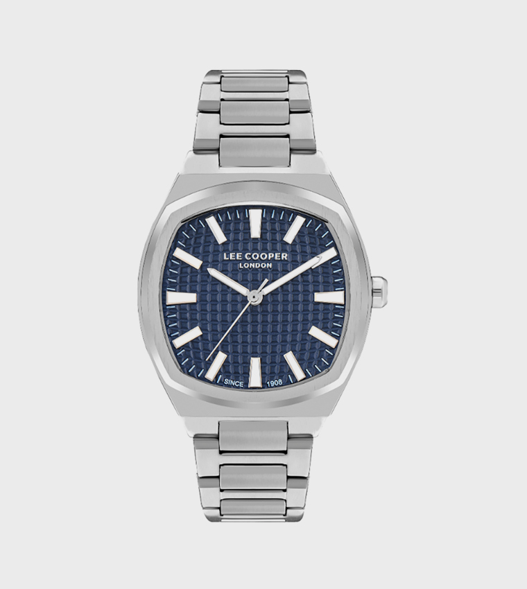 Dark Blue Dial Analog Watch