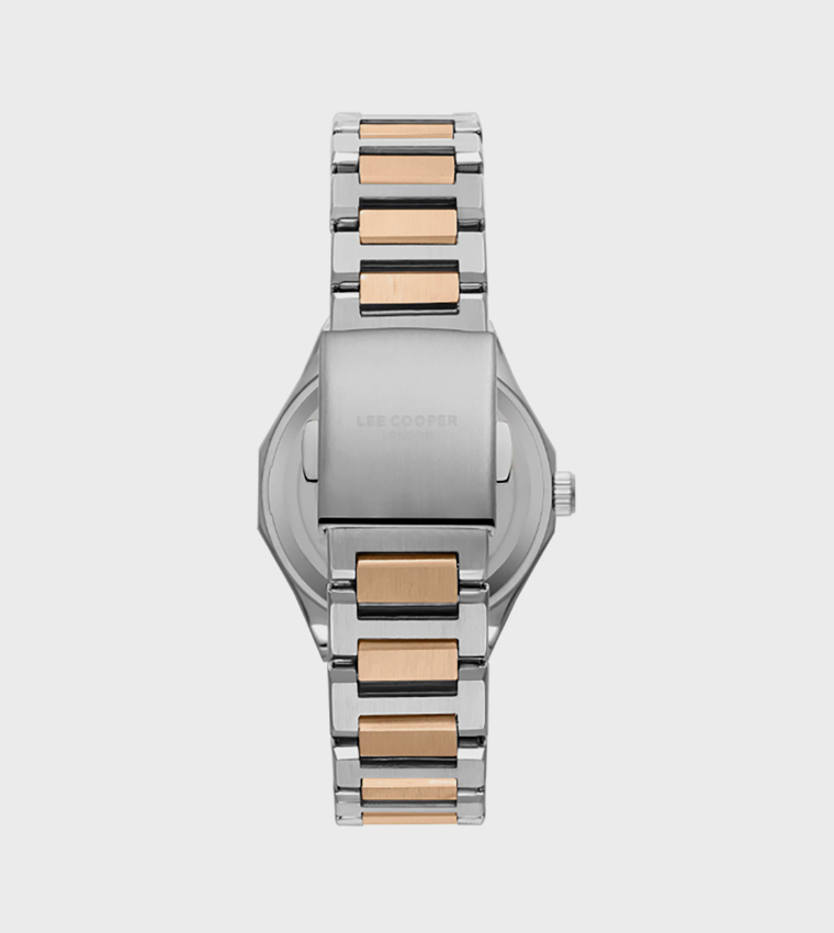Silver Dial Multifunction Watch