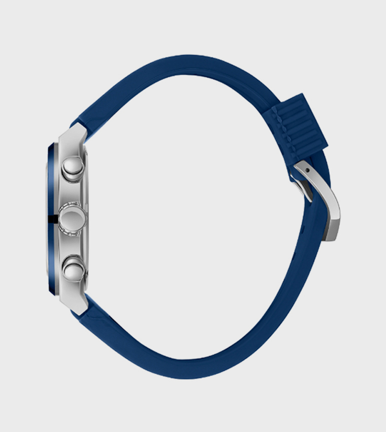 Silver Dial Chronograph Watch