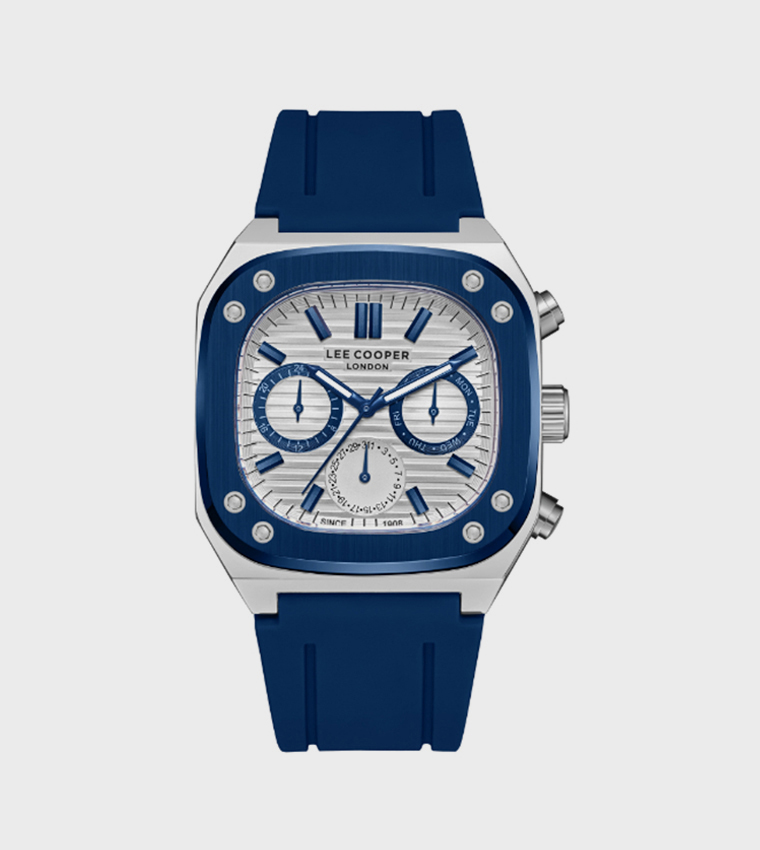 Silver Dial Chronograph Watch