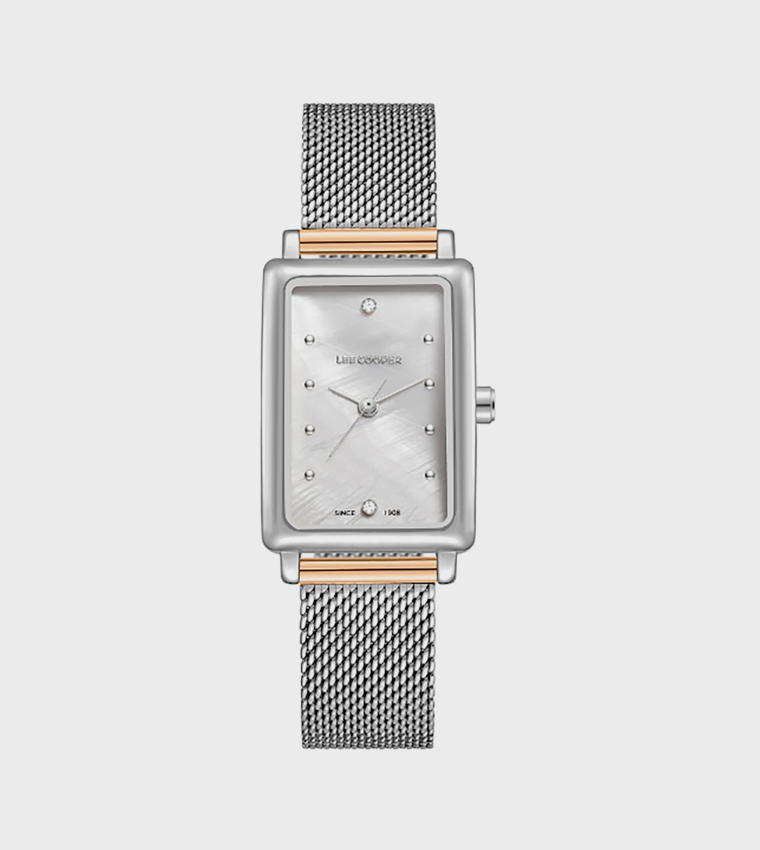 MOP Dial Analog Watch