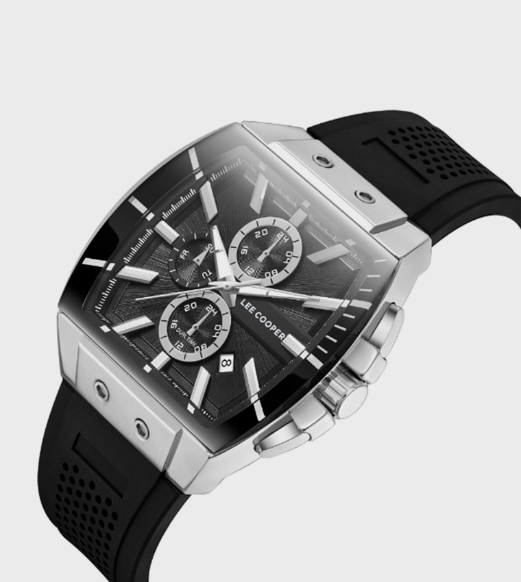 Black Dial Chronograph Watch