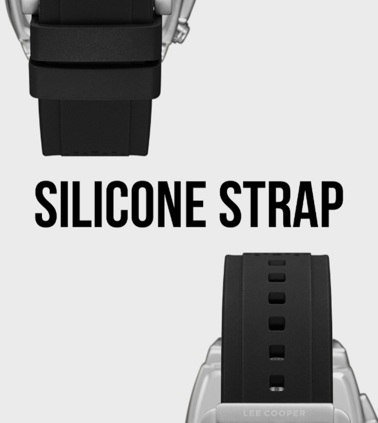 Black Dial Chronograph Watch