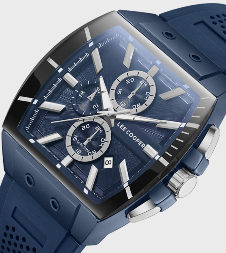 Dark Blue Dial Chronograph Watch