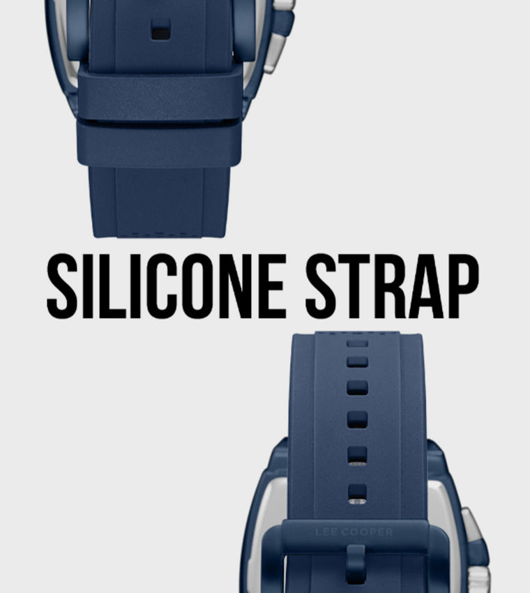 Dark Blue Dial Chronograph Watch