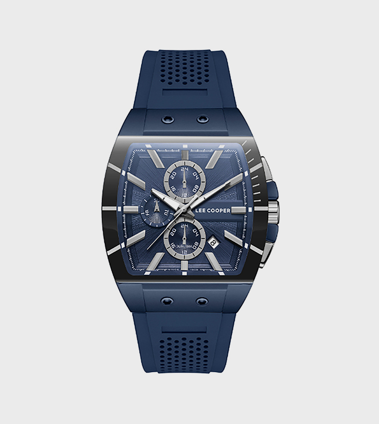 Dark Blue Dial Chronograph Watch