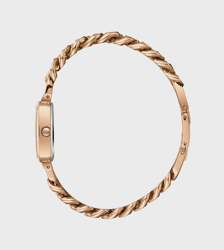 MOP Dial Analog Watch