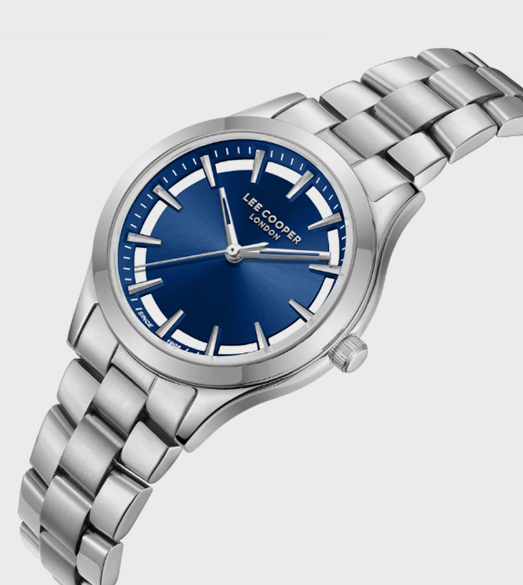 Dark Blue Dial Analog Watch