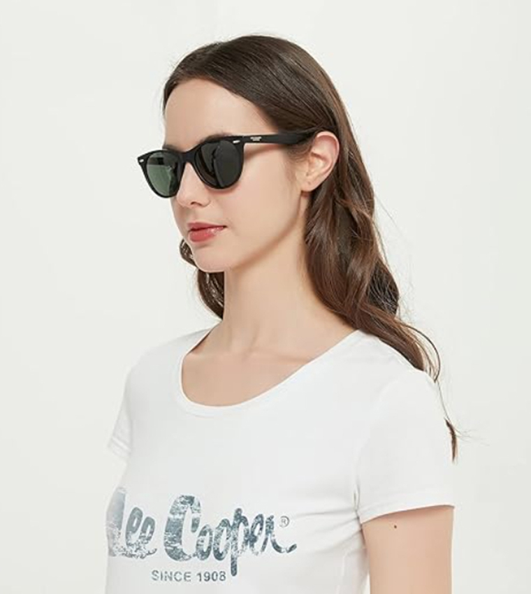 Polarized Round Sunglasses